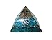 Jet Blue Chakra Orgone Pyramid Free Booklet Jet International Crystal Therapy Crystal Gemstones Copper Metal Mix Rare Healing Positive Energy
