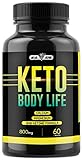 Keto Diet Pills for Keto Diet - Weight Loss Supplement for Men and Women - Fat Burning Carb Blocker - Advanced Formula with Exogenus Ketones - 60 Capsules