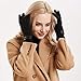 Womens Winter Warm TouchScreen Gloves Texting Driving Lined Thick Black Gloves