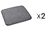 Norpro 16 by 18-Inch Microfiber Dish Drying Mat, Gray