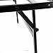 LUCID Foldable Metal Platform Bed Frame and Mattress Foundation -Strong and Sturdy Support - Quiet Noise Free - Full Size