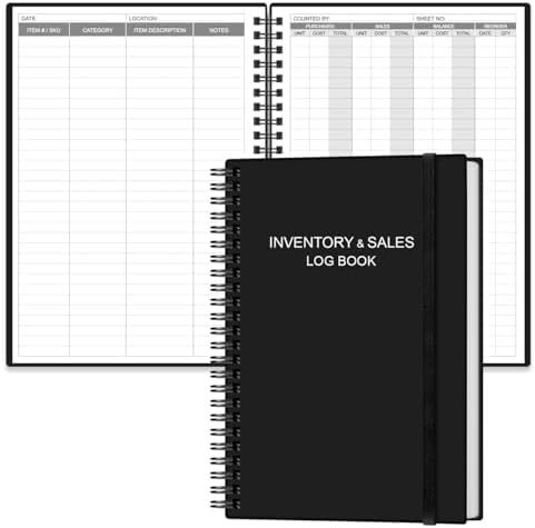 Amazon.com: Inventory Log Book: Simple Inventory Book For Small