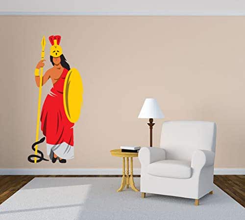 Athena Goddess Greek Mythology Wall Vinyl