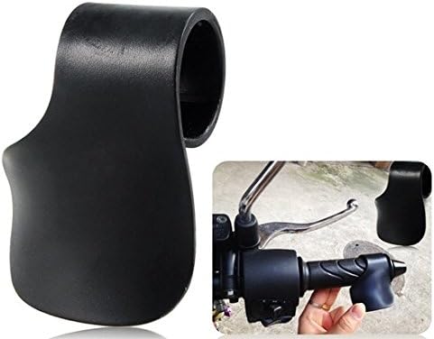 1x Universal 7/8" ABS Fashion Motorcycle Throttle Assist Cruise Control Hand Rest Control Grips Black Fit KAWASAKI W800 2012