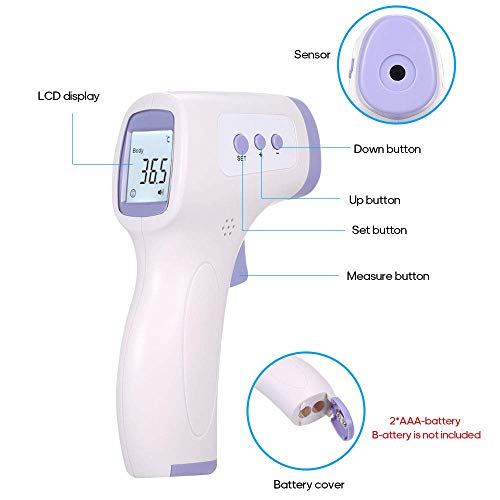 Touchless Digital Thermometer Medical Koogeek Infrared Forehead
