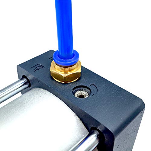 Tailonz Pneumatic Air Cylinder SC 63 X 150 PT3/8 Bore: 2 1/2 inch Stroke: 6 inch Screwed Piston Rod Dual Action