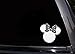 Mouse Polka Dot Bow Decal - Automobile Window Decal 5