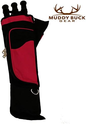Muddy Buck Gear 3 Tube Hip Quiver Blk/Hot Pink