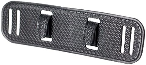 BackUpBrace Law Enforcement Duty Belt Back Support Brace – Lower Back Braces for Police Men & Women , Suspenders Alternative with Keepers Included , Support Utility & Equipment Belts Accessories & Gear (Basket Weave Leather, Small for waist size 32" or less)