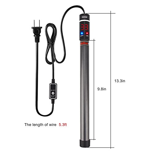 image for Xcellent Global Submersible Aquarium Fish Tank Heater Adjustable Tempe