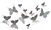 ALLICERE 12Pcs 3D Butterfly Removable Wall Decals DIY Home Decorations Art Decor Wall Stickers Murals for Babys Kids Bedroom Living Room Classroom Office(Color:Gray)
