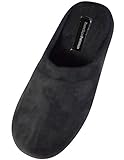 Perry Ellis Portfolio - Mens Microsuede Clog Slipper
