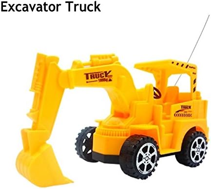 Hujinlder Electronic Remote Control Car For Children Toy Excavator Truck