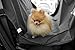 Paws & Pals Pet Dog Car Seat Cover for Rear Bench Seat, 58