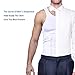 GKVK Mens Slimming Body Shaper Vest Shirt Abs Abdomen Slim,S(chest size76cm-81cm/30inches-32inches),Black