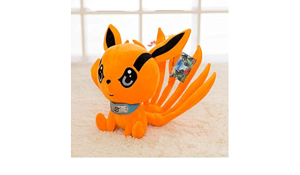 Juguete De Peluche 35cm Naruto Shippuden Juguete De Felpa Kurama Kyuubi Nueve Historias Zorro Suave Muneca De Peluche Lindo Animal De Zorro Naruto Anime Juguetes De Felpa Regalos Ninos Regalos Amazon Es