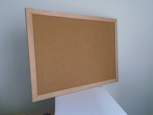 Wood frame cork board with fabric backing (cork, 40x60)