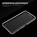 Sony Xperia X Case, MoKo Shock Absorbing TPU Bumper Slim Clear Protective Case with Anti-Scratch Hard Back Cover for Sony Xperia X 5.0 Inch (2016) - Crystal Clear