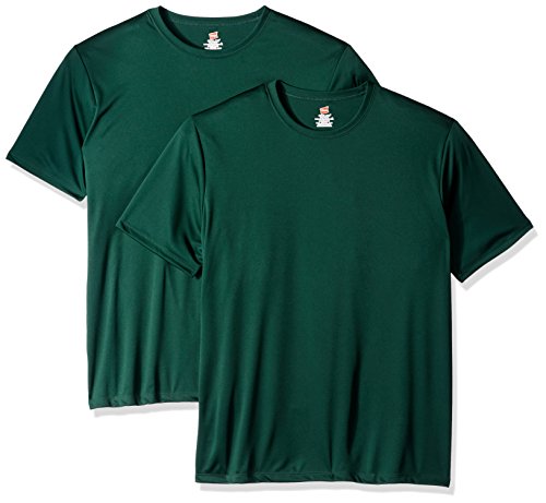 Hanes Men's Sport Cool DRI Performance Tee, deep Forest, X Large