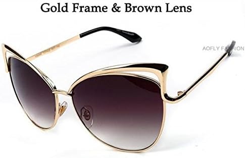 2015 New Metal Frame Dita Sexy Cat Eye Sunglasses for Women Coating Brand vintage sun glasses female oculos de grau femininos (No.2)