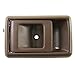 Interior Front & Rear Driver Door Handle - Compatible with 1988-1992 Toyota Corolla, 89-95 4Runner, 89-95 Pickup, 95-00 Tacoma; 89-92 Geo Prizm - Brown, Plastic - 69206-04010-B, 69206-02050-E0, 79500