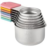 Magnetic Measuring Cups Set of 7 Stainless Steel