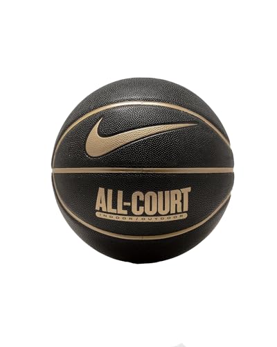 Everyday All Court 8P Ball N1004369-070, Unisex basketballs, Black, 7 EU