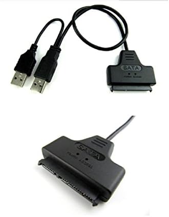 SweetNa USB 2.0 to SATA 22(15 + 7) pin connector cable For 2.5" SATA Hard Disk