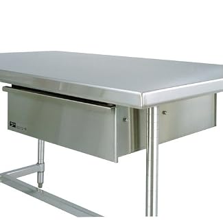 Metro WTD51S Stainless Steel 304 Deluxe Drawer for Worktables, 25-3/4″ Length x 24″ Width x 7-1/2″ Height