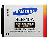 Samsung SLB-10A 1050mAh Lithium Ion Rechargeable Battery