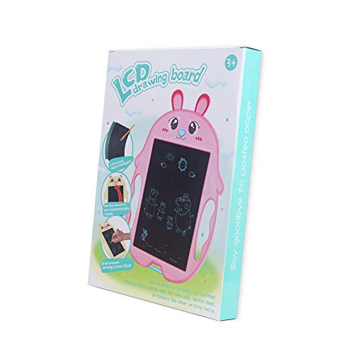 HAHAone LCD Writing Tablet for Kids Magnetic Drawing Board Colorful Screen,LCD Doodle Board for Boys and Girls Toys Age 3 4 5 6 7 8 . Handwriting Pad 8.5" for Toddlers and Kids (Blue Piggy) - Thumbnail 5