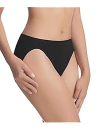 Felina Bikini de algodón elástico de corte alto (6 unidades)
