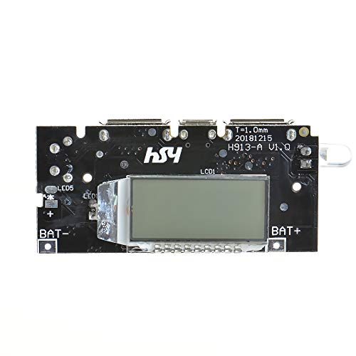 Anmbest 2PCS Dual USB 5V 2.1A 1A Mobile Power Bank 18650 Battery Charger Protection PCB Power Module Accessories for Phone DIY New LED LCD Module Board