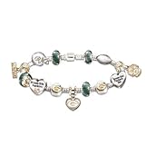 Go Packers! #1 Fan Charm Bracelet by The Bradford Exchange