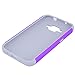 Core Prime Case, LK [Shock Absorption] Hybrid Dual Layer Armor Defender Protective Case Cover for Samsung Galaxy Core Prime (Violet)