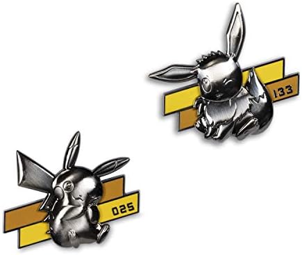 Amazoncom Pokemon Pin Set 2 Better Together Pikachu