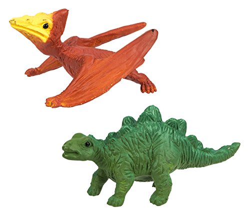 Safari Ltd Dino Babies TOOB with 10 Dinosaurs Including Baby Pertadon, Allosaurus, Apatosaurus, Triceratops, Brachiosaurus, Stegosaurus, Parasaurolophus, Velociraptor, T-Rex, and Spinosaurus