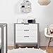 Carter's by DaVinci Colby 3-Drawer Dresser in Grey and White