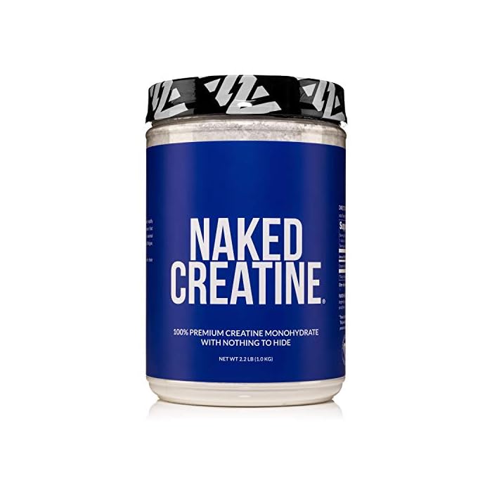 Pure Creatine Monohydrate – 200 Servings - 1,000 Grams, 2.2lb Bulk, Vegan, Non-GMO, Gluten Free, Soy Free. Aid Strength…