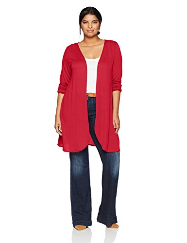 Women's plus size red cardigan sweater Clearance