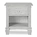Evolur Santa Fe Night Stand, Antique Mist