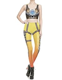 THENICE dama Cosplay elasticidad Leggings lápiz pantalones traje de chaleco