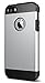 Spigen Tough Armor Desigend for Apple iPhone SE Case (2016) / Designed for iPhone 5S Case (2013) / Designed for iPhone 5 Case (2012) - Satin Silver