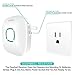 Wireless Doorbell, Anko Reaches 1000 Feet Distance Portable Operating Radio Range with 36 Chime Kit (2 Push Remote Button Transmitter+2 Receiver ,No Batteries Required for Receiver ,White)