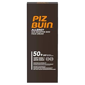 Piz-Buin-Allergy-Sun-Sensitive-Skin-Face-Cream-SPF50-50ml Piz Buin Allergy Sun Sensitive Skin Face Cream SPF50+, 50ml