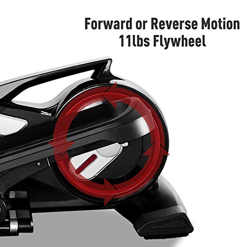 JOROTO Desk Elliptical Mini Stepper - Under Desk Elliptical Steppers for Exercise, Desk Pedal Exerciser with Unique Design - Thumbnail 3