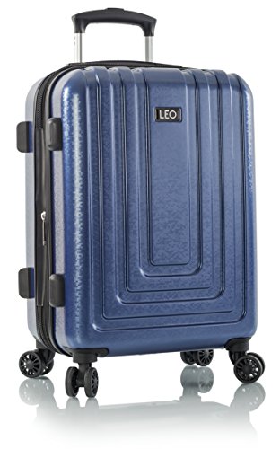LEO by Heys Unisex Leviton Expandable Spinner 21.5" Blue One Size