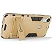 HTC Desire 10 Pro Case, CoverON [Shadow Armor Series] Hard Slim Hybrid Kickstand Phone Cover Case for HTC Desire 10 Pro - Gold / Black