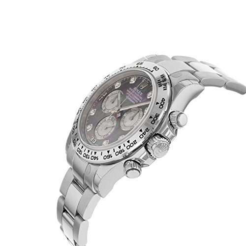 Rolex-Daytona-116509-DKLTMD-18K-White-Gold-Automatic-Mens-Watch