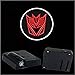 2Pcs Decepticon Car Emblem Wireless Universal Car Projection LED Projector Door Shadow Light Welcome Light Laser Emblem Logo Lamps Kit For Decepticons and all Cars,No Drilling Requiredthumb 1